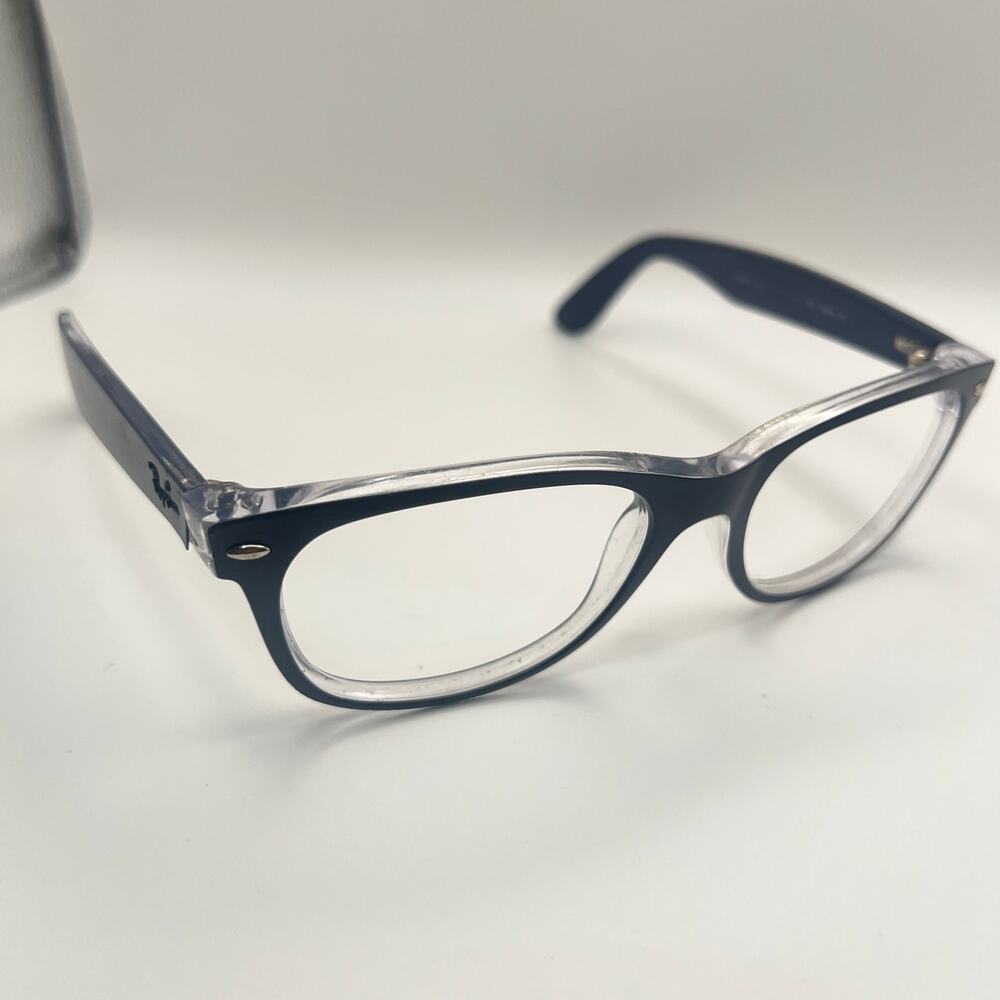 Ray-Ban RB2132 6053/M3 Sunglasses Blue Frames Only PARTS ONLY 55-18 Italy
